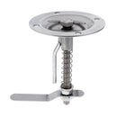 316 Stainless Steel Boat Flush Pull Hatch Latch with Lift Ring Handle - Silver