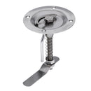 316 Stainless Steel Boat Flush Pull Hatch Latch with Lift Ring Handle - Silver