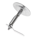 316 Stainless Steel Boat Flush Pull Hatch Latch with Lift Ring Handle - Silver