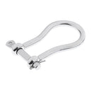 Bow Shackle 1/2" Stainless Steel D Ring Marine Anchor Bow Safety Bolt Pin