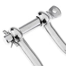 Bow Shackle 1/2" Stainless Steel D Ring Marine Anchor Bow Safety Bolt Pin