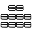 10 Pcs Weight Belt Webbing Keeper Retainer Slide Serrated Scuba Diving 0.8