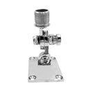 Heavy Duty 316 Stainless Steel Adjustable VHF Antenna Base Ratchet Mount for Boat Marine