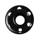 Pack of 2 - Durable Aluminum Alloy Scuba Diving Finger Spool Dive Reel Black & Blue