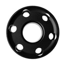 Durable Aluminum Alloy Scuba Diving Finger Spool Dive Reel Black