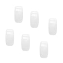 6 Pieces Unisex Adult Kids Comfortable Silicone Ear Plug Hearing Protector Pool Swimming Learning Aid Accesories
