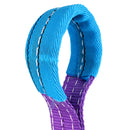 2 Pieces Durable Strong 100cm Lifting Flat Webbing Sling Pulling Strap Tow Strap 1000KG