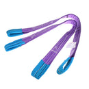 2 Pieces Durable Strong 100cm Lifting Flat Webbing Sling Pulling Strap Tow Strap 1000KG