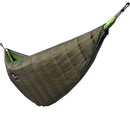 Outdoor Full Length Hammock Underquilt Ultralight Winter Under Quilt Blanket-Army Green