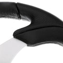 Aluminum Alloy Boat Steering Wheel 3 Spoke 3/4" Shaft 14.2" Diameter & Soft Foam Grip for Marine Yacht