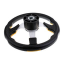 Performance 31.5cm/12.4" 3 Spoke 3/4" Yacht Boat Steering Wheel & Comfort Foam Grip