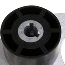 Premium Black Aluminum Alloy Marine Yacht Boat Steering Wheel 3 Spoke 340mm with Hub
