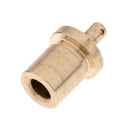 Copper Camping Stove Gas Refill Adapter Filling Butane Canister 0.4" x 0.8" with Seal O Ring
