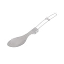 Portable Folding Titanium Soup Spoon Outdoor Tableware for Camping Picnic Backpacking