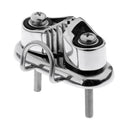 Fast Entry Boat Cam Cleat with Wire Fairlead - 316 Marine Stainless Steel