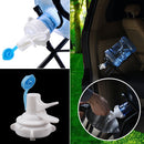Water Dispenser Valve Spigot for 55mm Crown Top Drinking Bottle Reusable Water Jug Cap Replacement Faucet - Includes Lid Dirt Cover