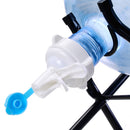 Water Dispenser Valve Spigot for 55mm Crown Top Drinking Bottle Reusable Water Jug Cap Replacement Faucet - Includes Lid Dirt Cover
