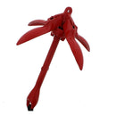 Portable Folding 1.5kg / 3.3 lb Stainless Steel Anchor Buoy Kit for Canoe Kayak Boat Sailboat Fishing Jet Ski Dinghy Raft