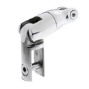 Heavy Duty Polished Silver Stainless Steel 316 Double Anchor Swivel 8mm-10mm 5/16" - 3/8"