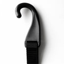 6pcs Multipurpose Plastic J Shape Luggage Strap Hook Tie Down Clip for 0.8'' Webbing