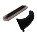 Lightweight 8" Large Kayak Skeg Tracking Fin Kayak Fin Mounting Points Watershed Board Canoe