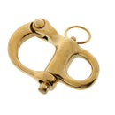 5cm 2-Inch Fixed Bail Pure Copper Snap Shackle