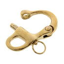 5cm 2-Inch Fixed Bail Pure Copper Snap Shackle