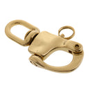72mm Snap Shackle with Small Swivel Bail Boat Yacht Hardware
