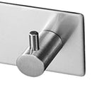 Stainless Steel Self Adhesive Waterproof Robe Towel Coat Hook Hanger Wall Mount For Home Kitchen Bathroom