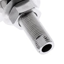 Premium Polished Marine Grade 316 Stainless Steel Quick Release Fender Lock with Large Push Button