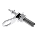 Premium Polished Marine Grade 316 Stainless Steel Quick Release Fender Lock with Large Push Button