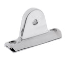 Bimini Top Concave Deck Hinge Side Mount Polished 316 Stainless Steel Hardware
