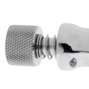 Silver 316 Stainless Steel Slotted Split Bollard Locking Pin Marine Boat Rope Cleat