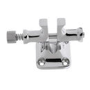 Silver 316 Stainless Steel Slotted Split Bollard Locking Pin Marine Boat Rope Cleat