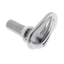Marine 3/8" Threaded Thru-Hull Plumbing Fitting with Scoop Intake Strainer Boating Equipment