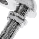 Marine 3/8" Threaded Thru-Hull Plumbing Fitting with Scoop Intake Strainer Boating Equipment