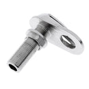 Marine 3/8" Threaded Thru-Hull Plumbing Fitting with Scoop Intake Strainer Boating Equipment