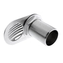 Marine 2'' Threaded Thru-Hull Plumbing Fitting with Scoop Intake Strainer Boating Equipment