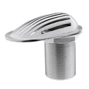 Marine 2'' Threaded Thru-Hull Plumbing Fitting with Scoop Intake Strainer Boating Equipment