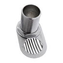 Marine 2'' Threaded Thru-Hull Plumbing Fitting with Scoop Intake Strainer Boating Equipment