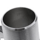 Marine 2-1/2' Threaded Thru-Hull Plumbing Fitting with Scoop Intake Strainer Boating Equipment