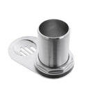 Marine 2-1/2' Threaded Thru-Hull Plumbing Fitting with Scoop Intake Strainer Boating Equipment