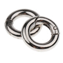 10pcs Heavy Duty Key Rings Split  Open Hook Spring  Key Chain 20mm