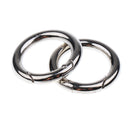 10pcs Heavy Duty Key Rings Split  Open Hook Spring  Key Chain 20mm