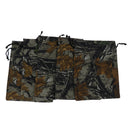 5 Pieces Camouflage Waterproof Lightweight Outdoor Camping Pot Drawstring Carry Bag Sack Storage Holder Pouch