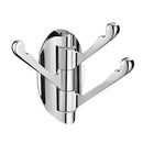 Heavy Duty Solid Metal Folding Swing Swivel Triple Arms Coat Hook Towel Clothes Hanger Wall Mount for Bathroom Kitchen