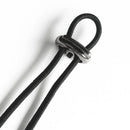 (Pack of 6) Gray Metal 2 Hole Bean String Cord Locks Clamp Toggle Stop Slider for Paracord, Elastic Cord, Accessory Cordage, Drawstrings, Sewing
