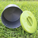 1200ml Portable Lightweight Outdoor Camping Hiking Backpacking Picnic Pot Kettle Cookware with Double Foldable Handles