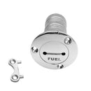 Heavy Duty Stainless Steel 1-1/2'' Fuel Gas Petrol Deck Fill Filler Lift Cap for Marine Boats