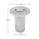 Heavy Duty Stainless Steel 1-1/2'' Fuel Gas Petrol Deck Fill Filler Lift Cap for Marine Boats